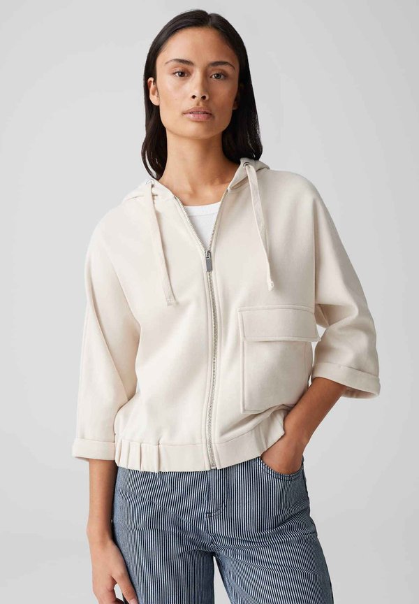 GUSA - Sweatjacke - natural glaze