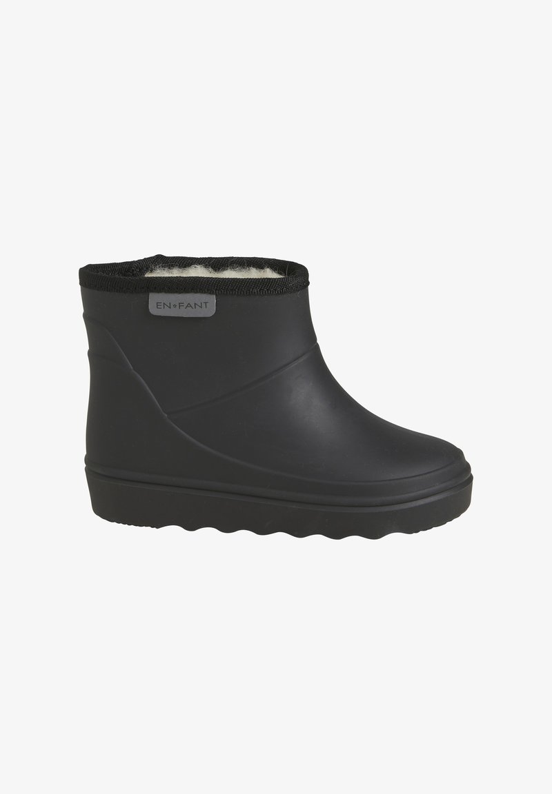 EN FANT THERMO SOLID - Bottes en caoutchouc - black