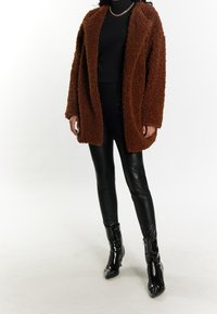 faina Vinterfrakke - brown