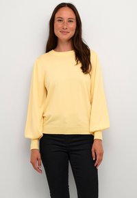 Kaffe KALIZZA - Trui - mellow yellow