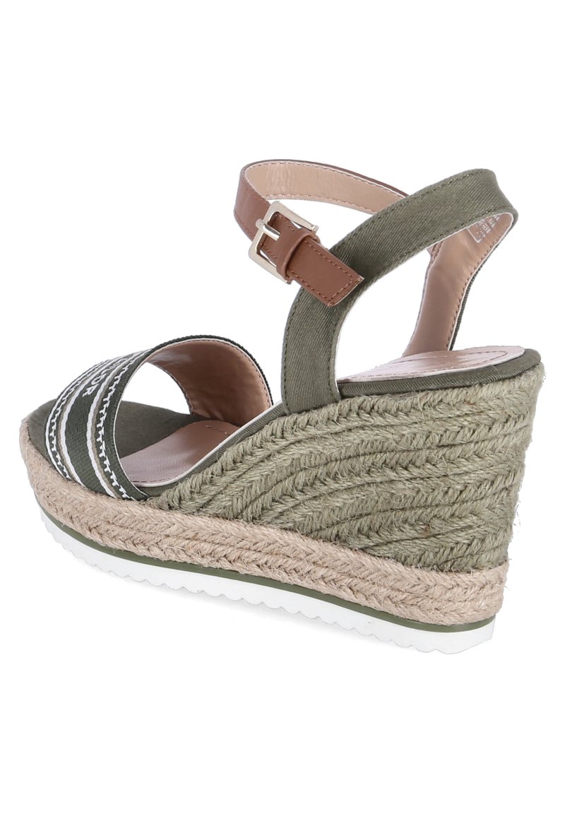 Damen Halbschuhe | TOM TAILOR Espadrille khaki - VA50948 Damen Halbschuhe | TOM TAILOR Espadrille khaki - VA50948