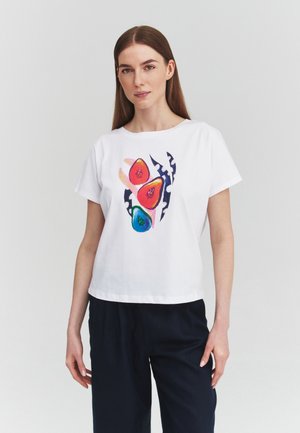 TATUUM, ARTICLE TAG: T-SHIRT/TOP - ARTICLE NAME: NILS 2 - T-shirt imprimé - white