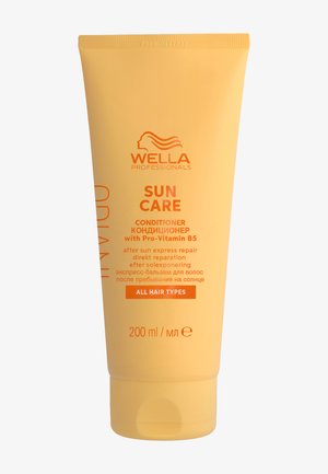 Balsam Wella Professionals Sun Care w tubce z Pro-Witaminą B5 do regeneracji po ekspozycji na słońce, odpowiedni do wszystkich rodzajów włosów, pojemność 200 ml.