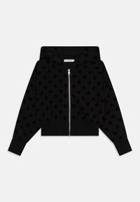 Calvin Klein Jeans MONOGRAM ZIP THROUGH - Lukuga pusa - black