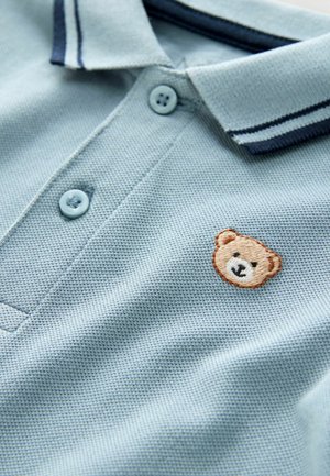 Next REGULAR FIT - LONG SLEEVE - Polo shirt - blue