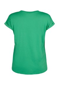 Zizzi SHORT SLEEVED BLEND - Camiseta básica - kelly green