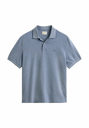 GANT, TWO-TONED  - Polo - vintage blue