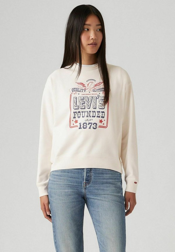 GRAPHIC HERITAGE CREW EAGLE - Sweatshirt - crew applique varsit