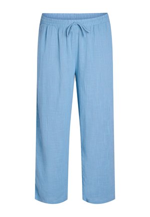 Zizzi FLASH - GERADE GESCHNITTENE MIT HOHER TAILLE - Trousers - faded denim
