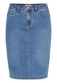 CREBBA SHORT  - Jeansrok - reno medium blue denim