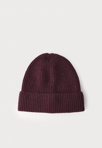 BEANIES - Megzta kepurė - tuscan red