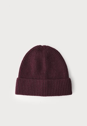 CASHSOFT BEANIES - Pletena kapa - tuscan red