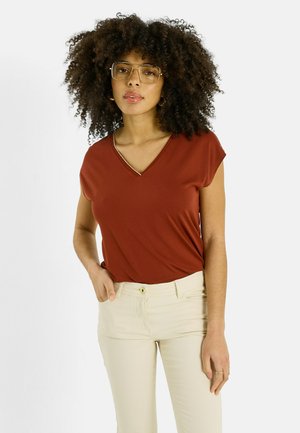 COL V - Camiseta básica - terracota