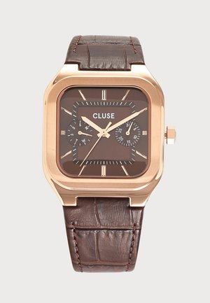 Cluse, QUADRUS MULTIFUNCTION - Часовник - brown/rose gold-coloured