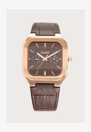 Cluse, QUADRUS MULTIFUNCTION - Ρολόι - brown/rose gold-coloured