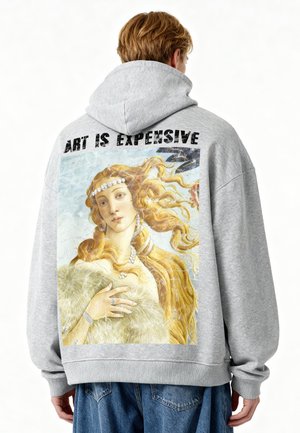 ART IS EXPENSIVE VENUS UNISEX - Sweat à capuche - mottled grey