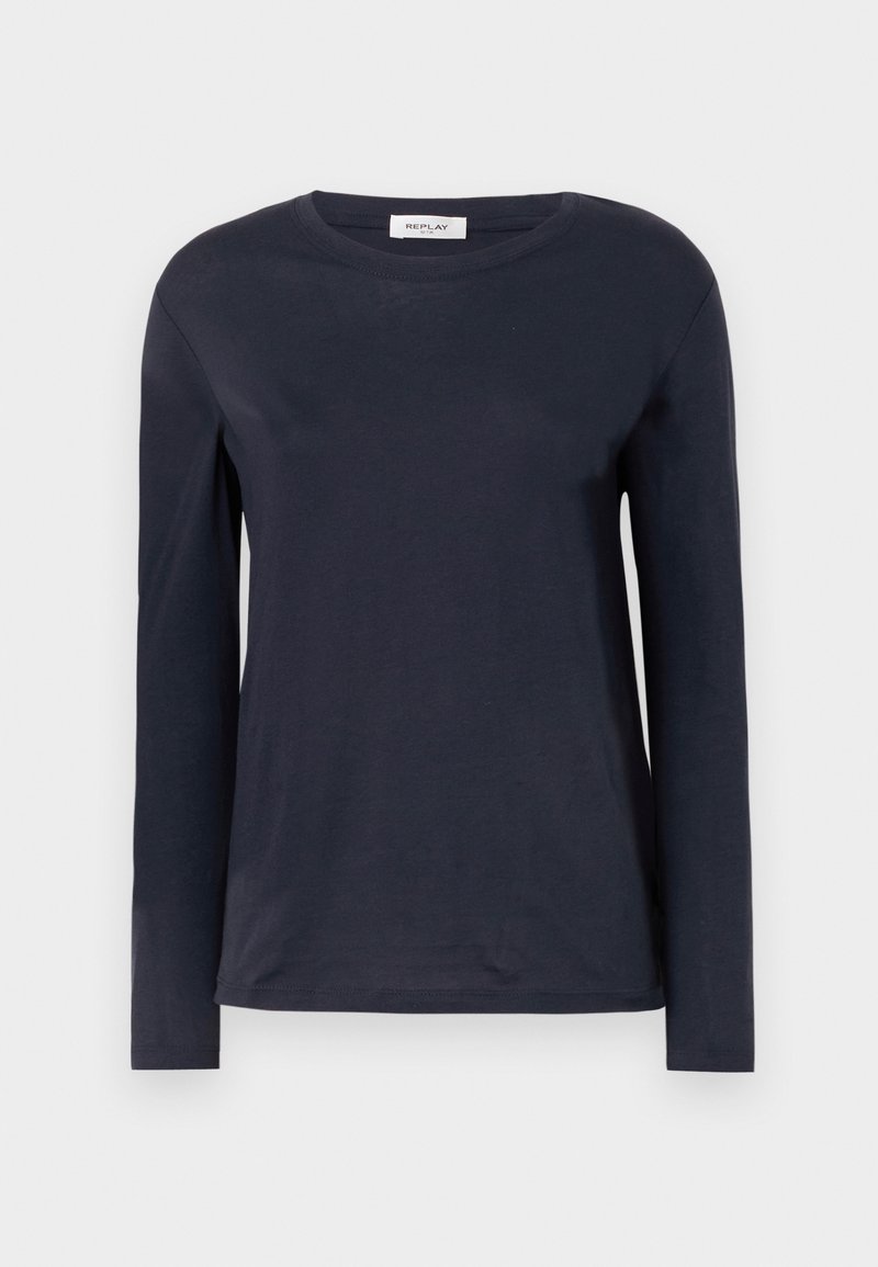 Replay Longsleeve donkerblauw Replay Longsleeve donkerblauw