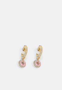 KNOT YOU - Oorbellen - yellow gold-coloured/pink
