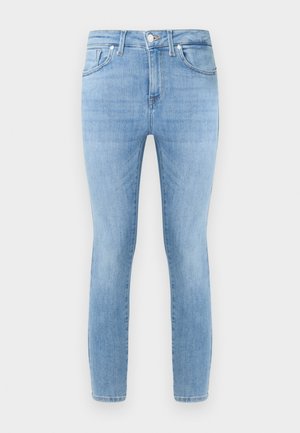 ONLY Petite, ONLPOWER WAIST BACK  - Kitsa lõikega teksad - light blue denim