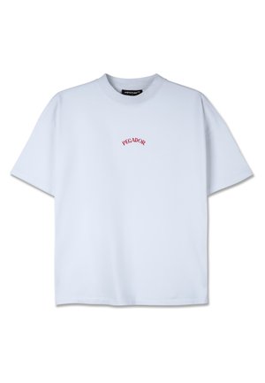 Pegador MALLI HEAVY OVERSIZED TEE - Print T-shirt - white