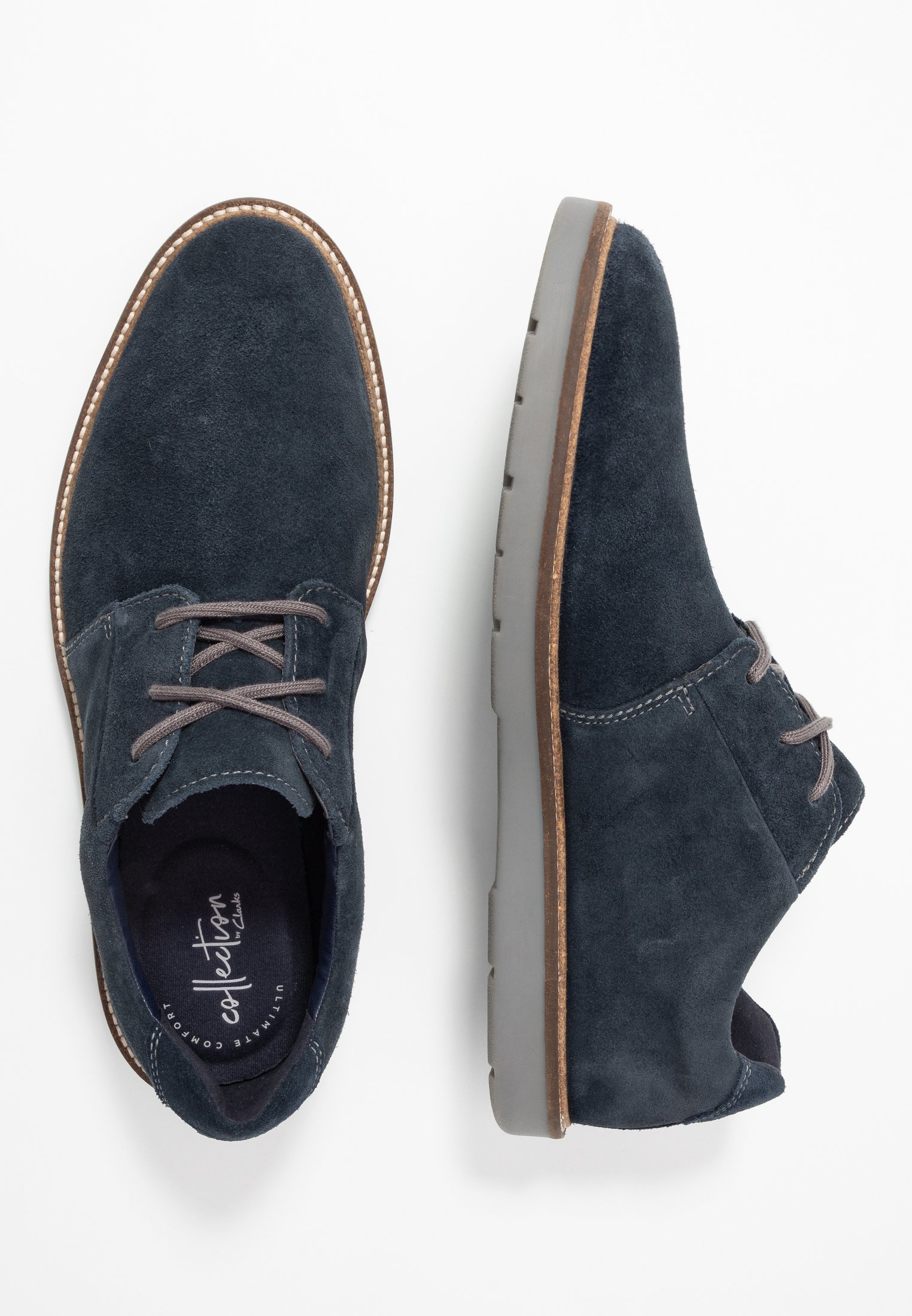Clarks GRANDIN PLAIN Casual snøresko navy Zalando.no Clarks BANWELL LACE Casual snøresko navy Zalando.no