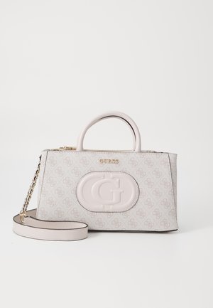 MIETTA SOCIETY SATCHEL - Håndveske - dove logo/stone