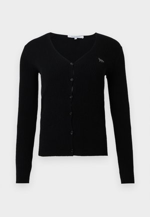 BABY FOX FINE CARDIGAN - Cardigan - black