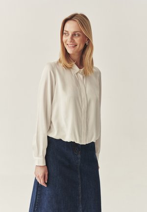 KAREN - Blúzka so zapínaním na gombíky - off white