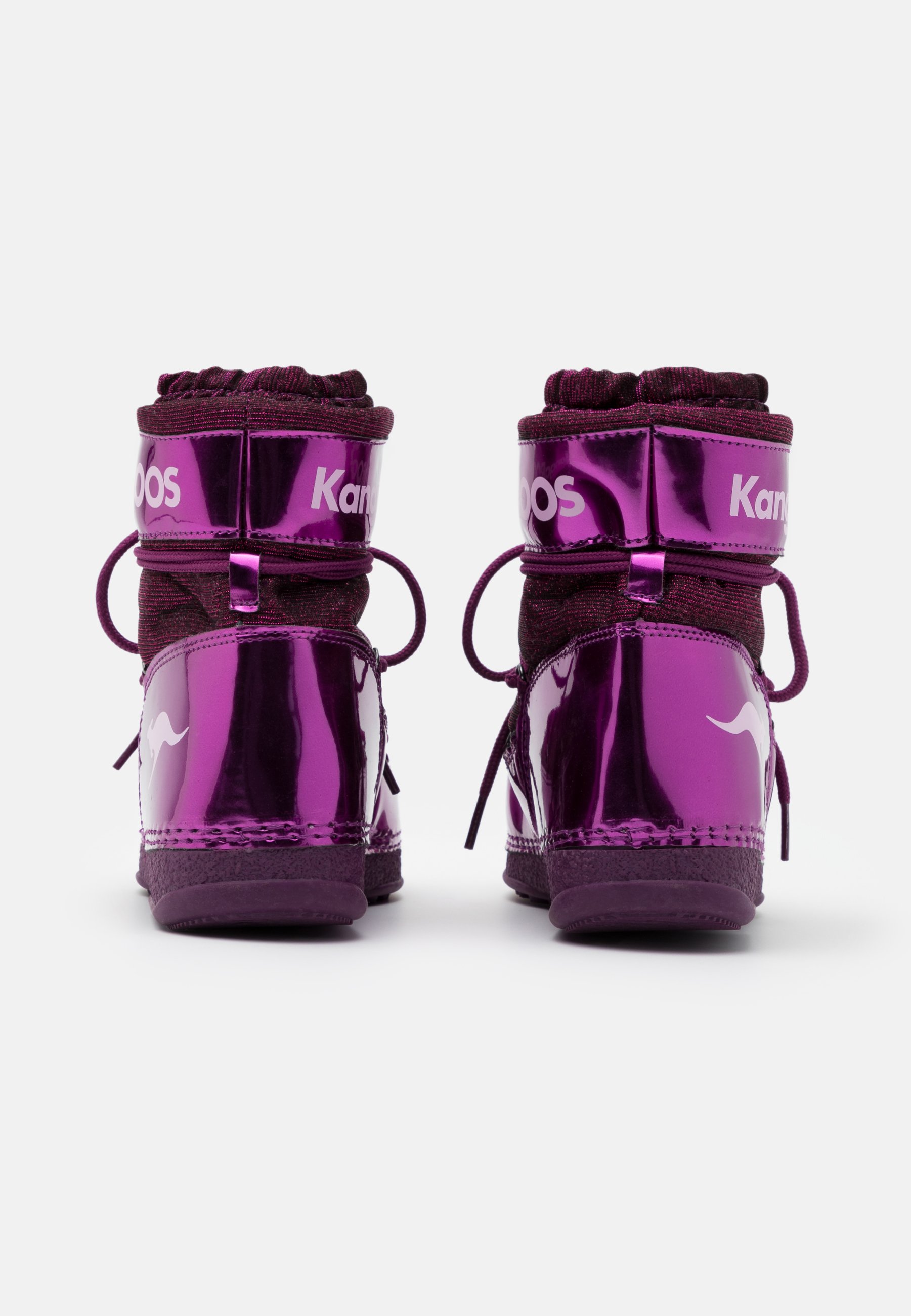 KangaROOS K-MOON - Snowboots - dark berry/frost pink/paars - Zalando.nl