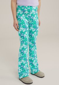 WE Fashion Pantalones - green