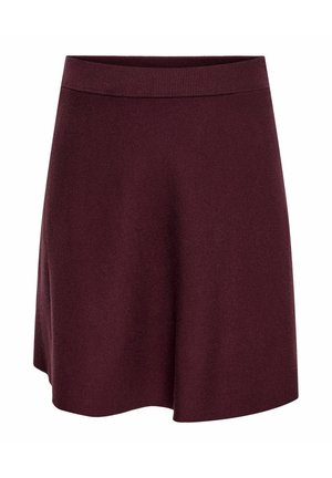 ONLY Carmakoma, KNITTED SKIRT CARAMAR KNITTED SKIRT SHORT SKIRT - A-snit nederdel - fig