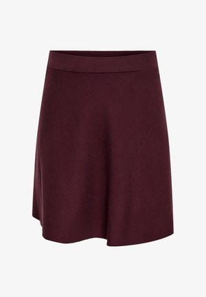 ONLY Carmakoma, KNITTED SKIRT CARAMAR KNITTED SKIRT SHORT SKIRT - Falda acampanada - fig