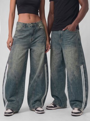 YOURTURN by Zalando UNISEX - Φαρδύ τζιν - blue denim