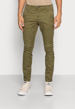 Pantalones chinos - olive