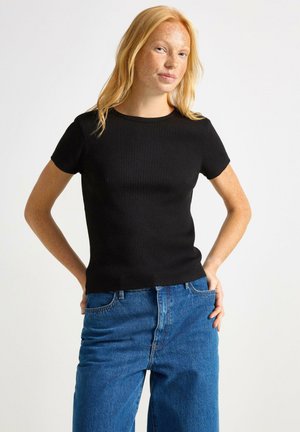 SHORT-SLEEVED  - T-shirt basic - black