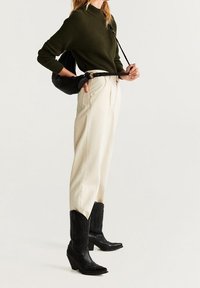 Mango Svetr - khaki