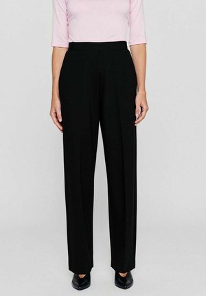LEONI - Stoffhose - black