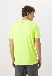 Under Armour VANISH ENERGY GRAPHIC - Basic T-shirt - high vis yellow / castlerock / castlerock