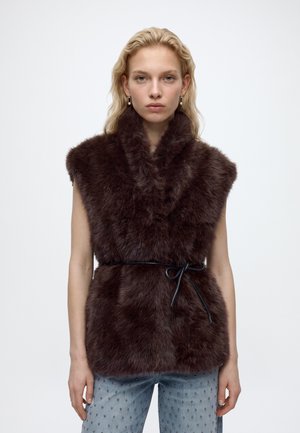 Gina Tricot, Жилетка - brown