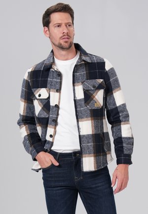 Light jacket - blue check
