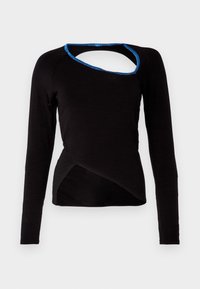 WRAPPED - Maglietta a manica lunga - black