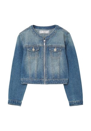 GLITTER - Jeansjacke - blu denim medio