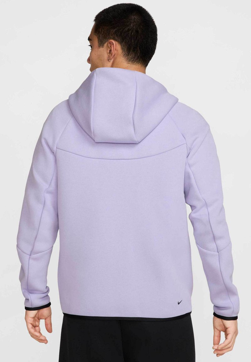 Zip Hoodie Nike Mini Swoosh Oversized Sweatshirt Purple Vintage