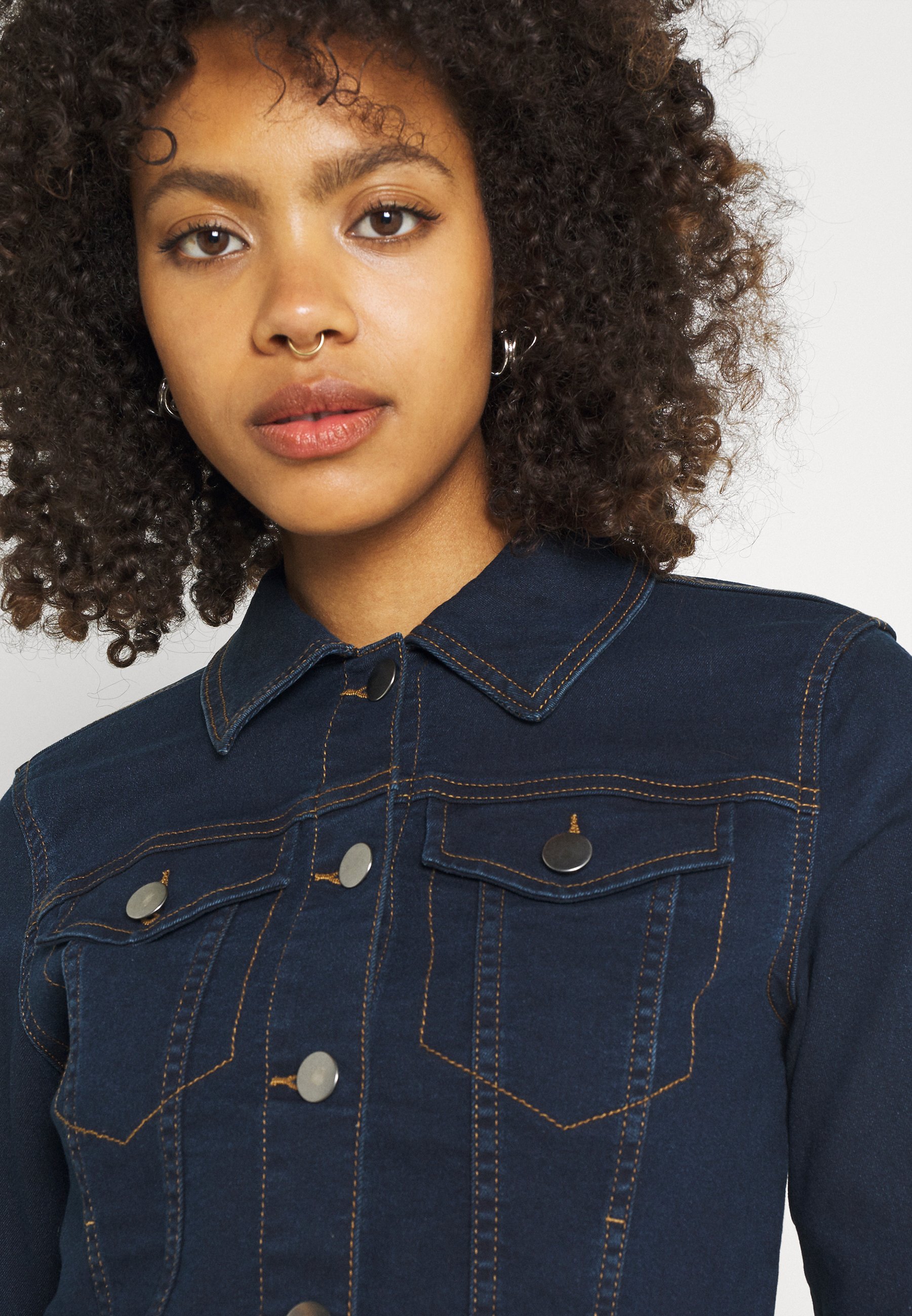 Vila VIKAMMI ANA JACKET - Denim jacket 