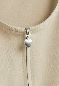 Next ZIP FRONT PINAFORE - Robe de jour - neutral stone