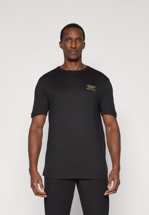 TRAIN PREMIUM LABEL TEE - Camiseta básica - black