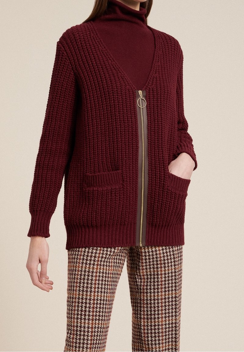 Luisa Spagnoli Kardigan - bordeaux