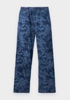 EASY HORSESHOE LASER FLORAL - Jeans relaxed fit - navy