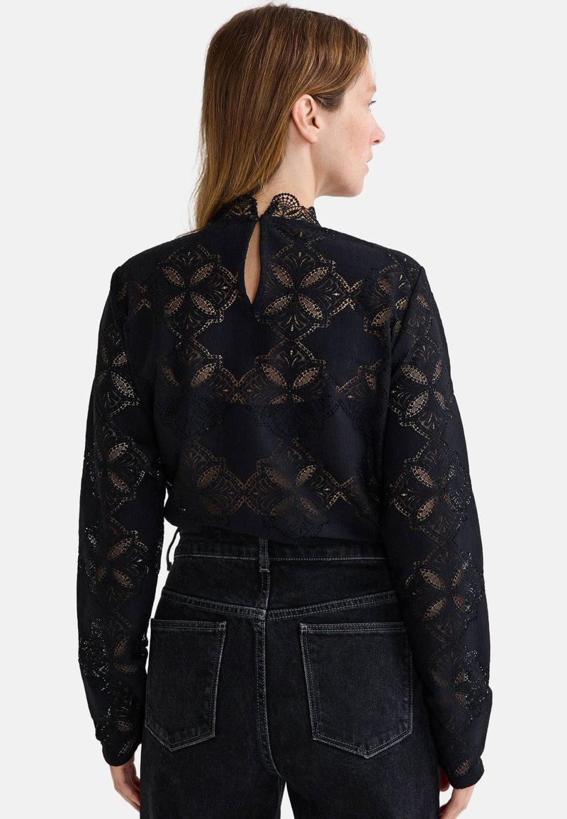 Monoprix MANCHES LONGUES - Blouse - noir