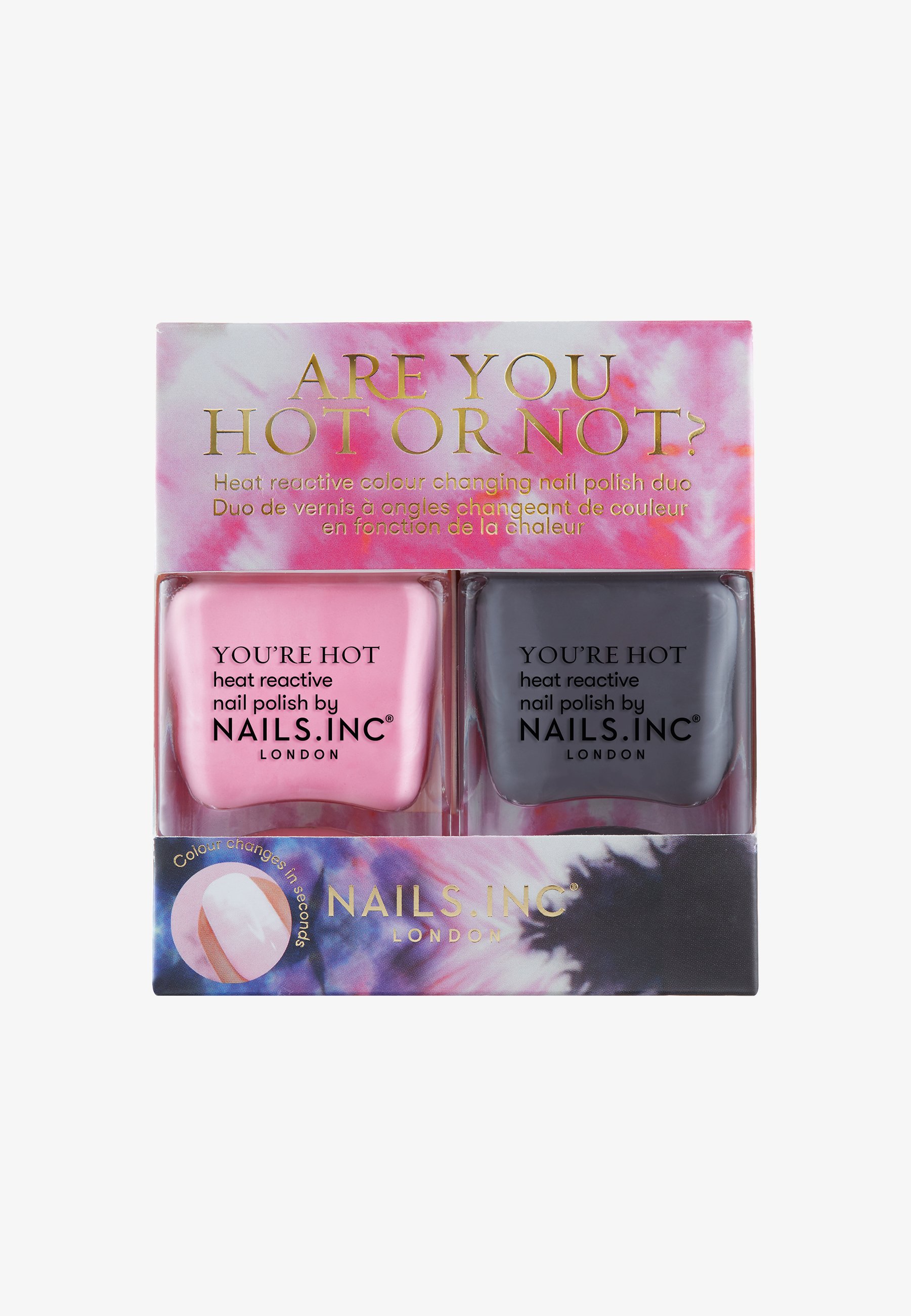 Nails.INC Mini-Nagelpflege-Duo – Mit Nagelhärter & Top Coat, Vegan & Tierversuchsfrei